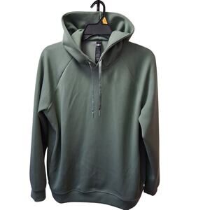 NWOT Lululemon City Sweat Pullover Hoodie Soft Breathable Stretch Olive Green-L